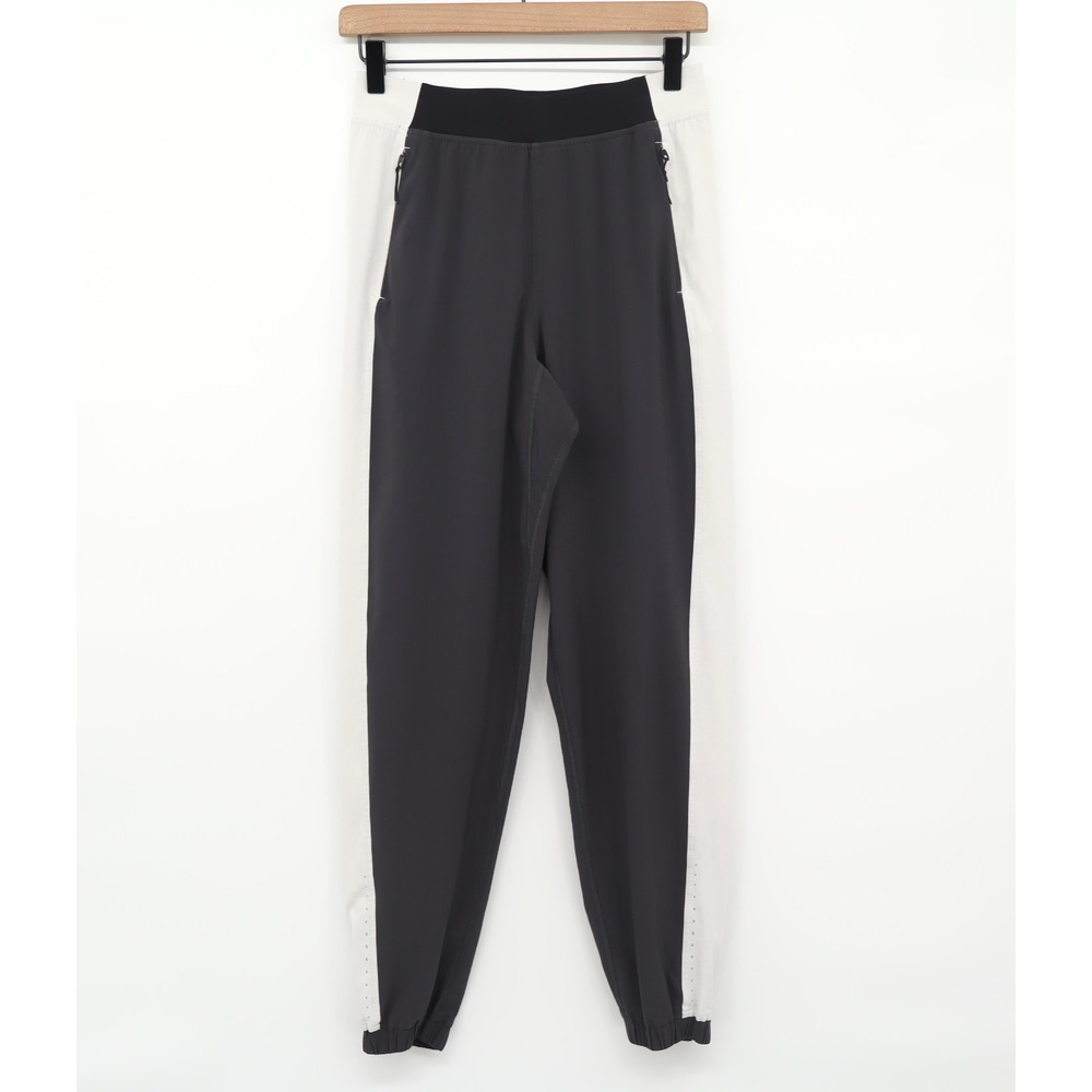 Lululemon Women's Adapted State High Rise Jogger Colourblock Black/White Sz 6